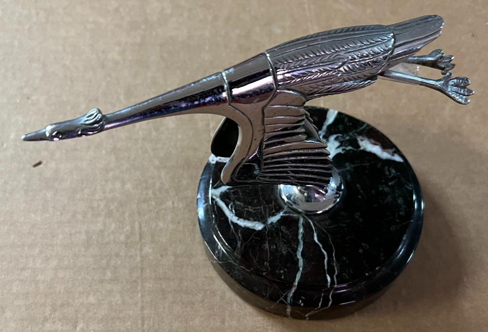HISPANO SUIZA WINGED BIRD MASCOT ON