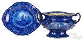 HISTORIC BLUE STAFFORDSHIRE TU