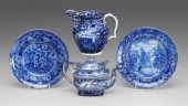 Historic blue transferware: sh