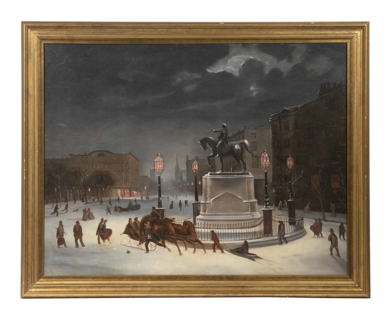 HISTORIC PAINTING OF NEW YORK