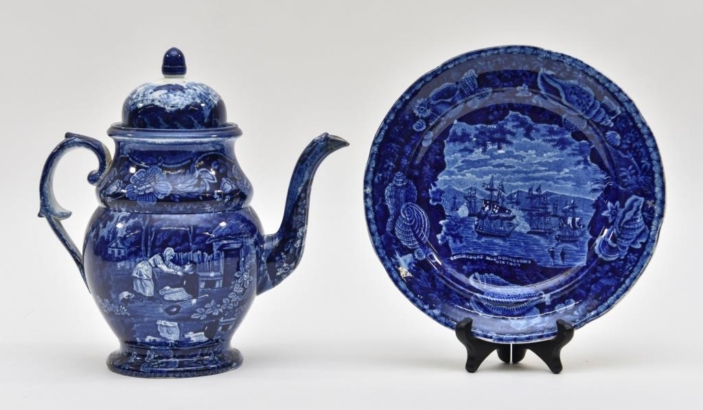Historical Blue plate Commodore