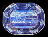 HISTORICAL BLUE STAFFORDSHIRE: