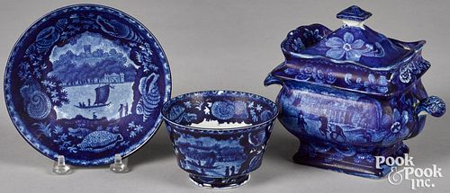 HISTORICAL BLUE STAFFORDSHIRE