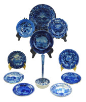+HISTORICAL BLUE STAFFORDSHIRE