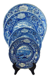 +HISTORICAL BLUE STAFFORDSHIRE