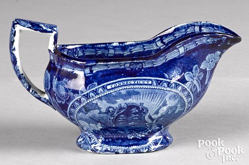 HISTORICAL BLUE STAFFORDSHIRE GRAVY