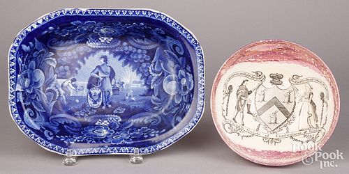 HISTORICAL BLUE STAFFORDSHIRE