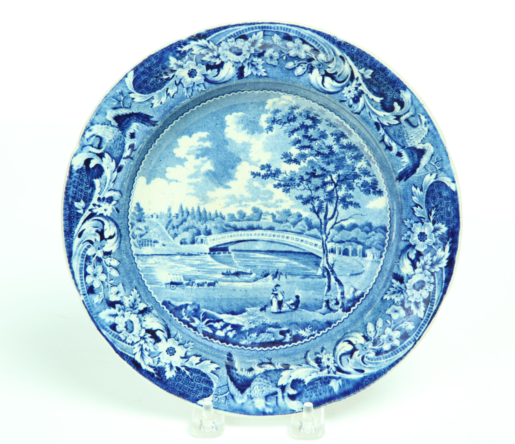 HISTORICAL BLUE STAFFORDSHIRE