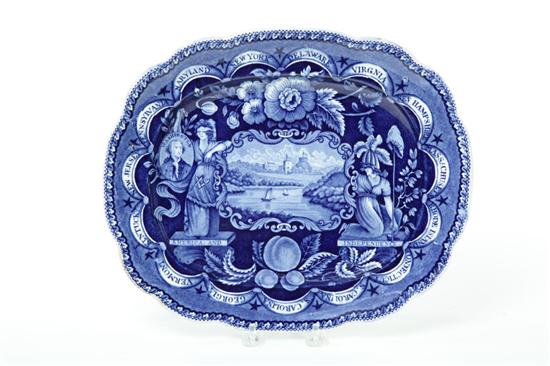 HISTORICAL BLUE STAFFORDSHIRE