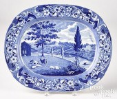 HISTORICAL BLUE STAFFORDSHIRE