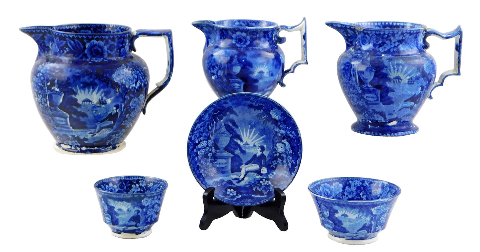 HISTORICAL BLUE STAFFORDSHIRE:
