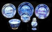 +HISTORICAL BLUE STAFFORDSHIRE