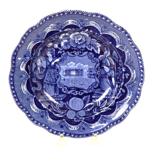 HISTORICAL BLUE STAFFORDSHIRE