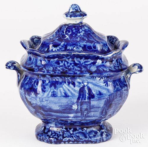 HISTORICAL BLUE STAFFORDSHIRE