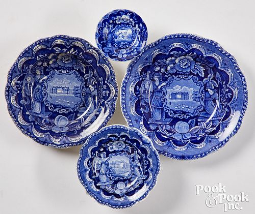 HISTORICAL BLUE STAFFORDSHIRE