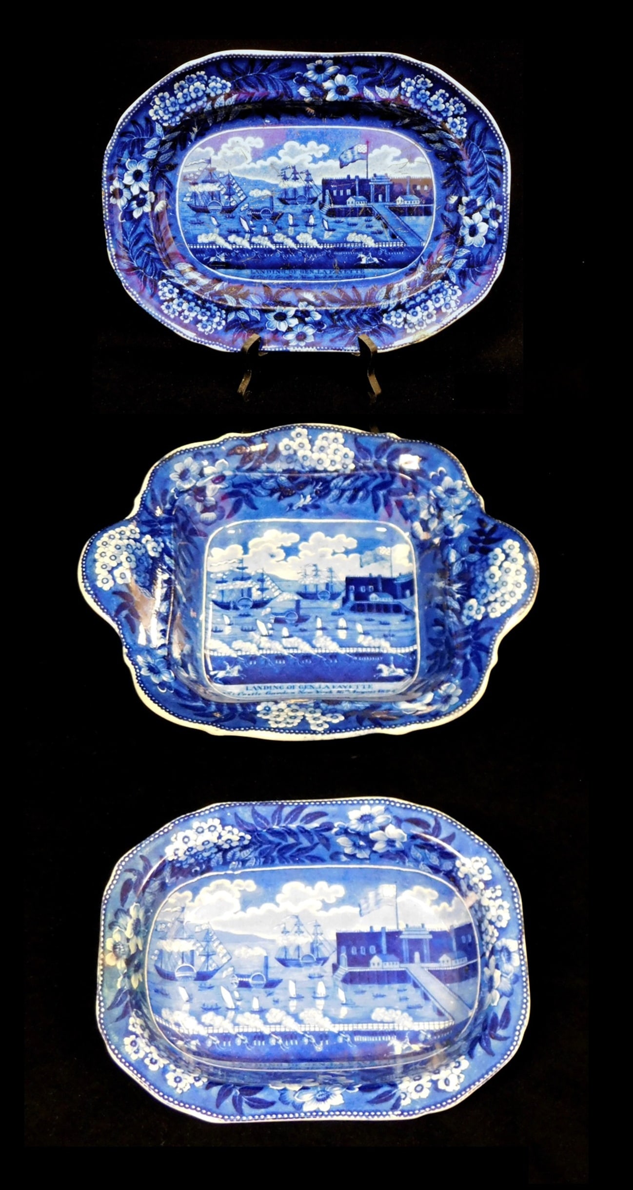 HISTORICAL BLUE STAFFORDSHIRE: