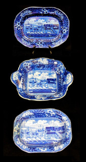 HISTORICAL BLUE STAFFORDSHIRE: