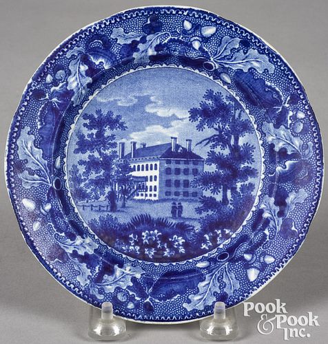 HISTORICAL BLUE STAFFORDSHIRE TODDY
