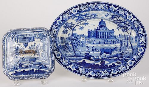 HISTORICAL BLUE STAFFORDSHIRE