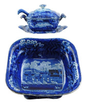 HISTORICAL BLUE STAFFORDSHIRE: