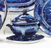 Historical blue transferware c