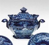 Historical blue transferware c