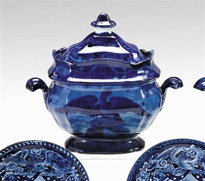 Historical blue transferware