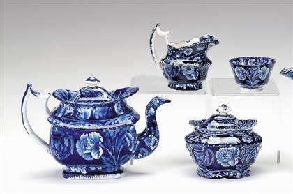 Historical blue transferware