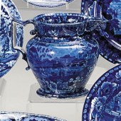 Historical blue transferware p