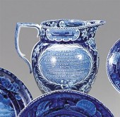 Historical blue transferware p