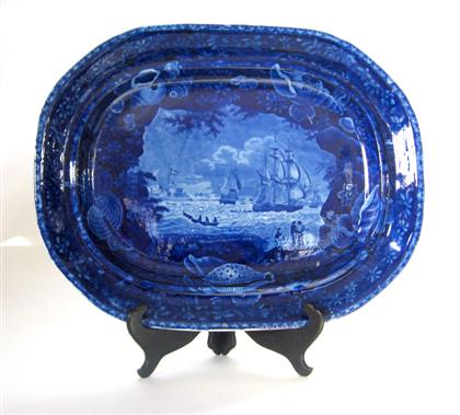 Historical blue transferware