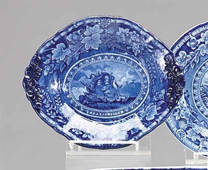 Historical blue transferware