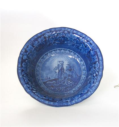 Historical blue transferware