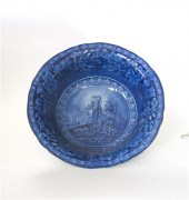 Historical blue transferware w