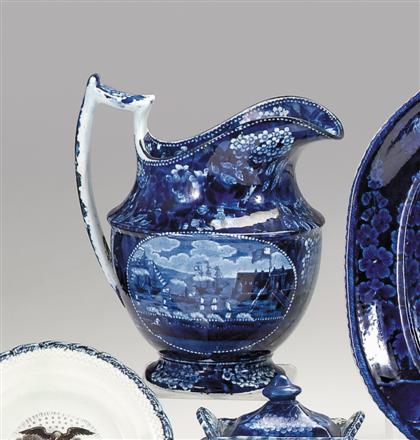 Historical blue transferware