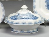     	Historical light blue tra