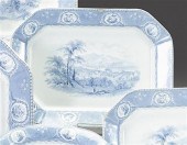     	Historical light blue tra