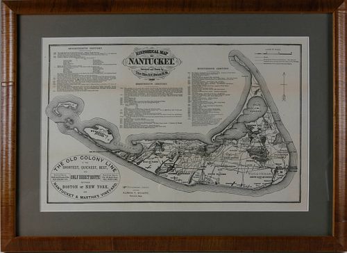 HISTORICAL MAP OF THE OLD COLONY