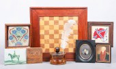 Historical paintings and needl
