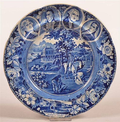 HISTORICAL STAFFORDSHIRE BLUE