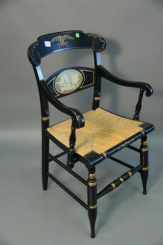 HITCHCOCK ARMCHAIR WITH