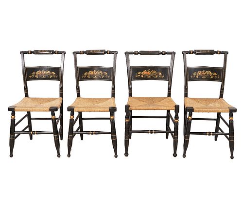 HITCHCOCK CHAIRSSet of four
