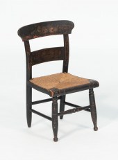 HITCHCOCK CHILD’S CHAIR 19TH C