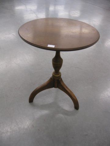 Hitchcock Round Top Side Table