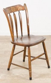 HITCHCOCK SIDE CHAIR, STENCILE