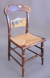 HITCHCOCK SIDE CHAIR WITH GOLF