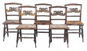 HITCHCOCK SIDE CHAIRS WITH DOU