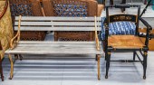 HITCHCOCK STYLE ARMCHAIR & GAR