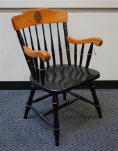 HITCHCOCK STYLE PARTIAL EBONIZ