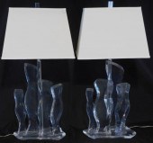 HIVO VAN TEAL, PAIR OF MID CEN